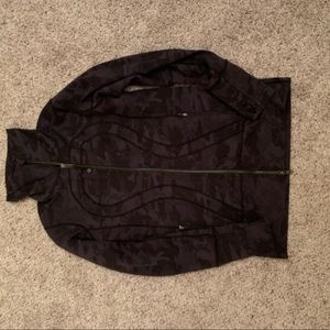Lululemon turtle neck zip up sweatshirt sz 10